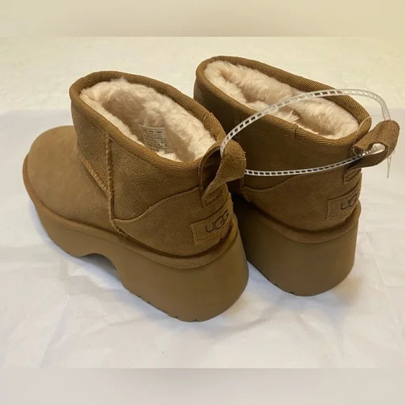 UGG Classic Ultra Mini New Heights Platform Boots - Picture 9 of 12